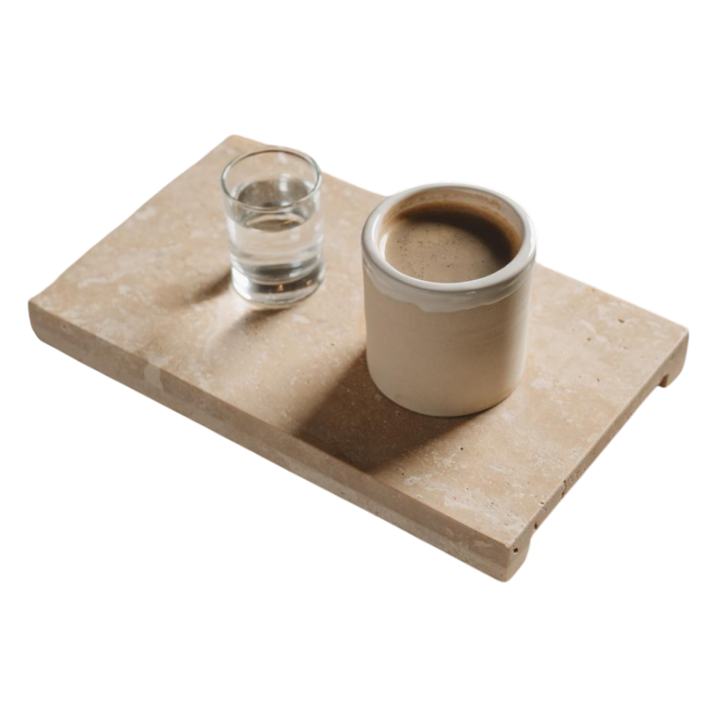 RIKI TRAVERTINE TRAY