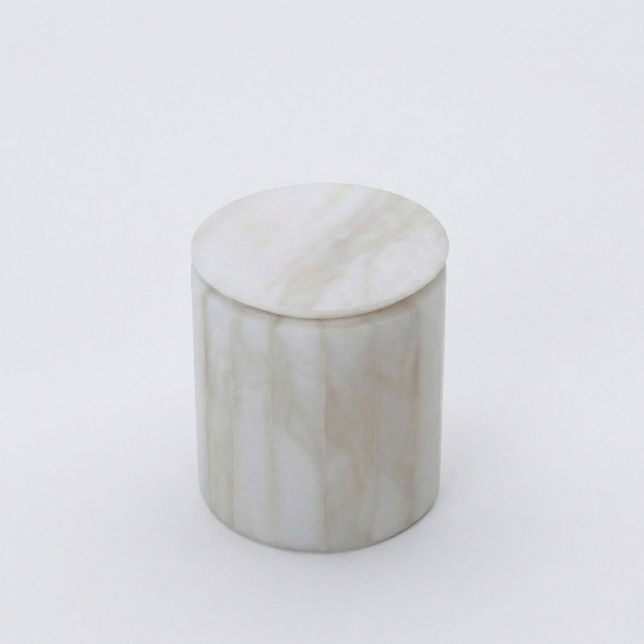 Round Marble Container