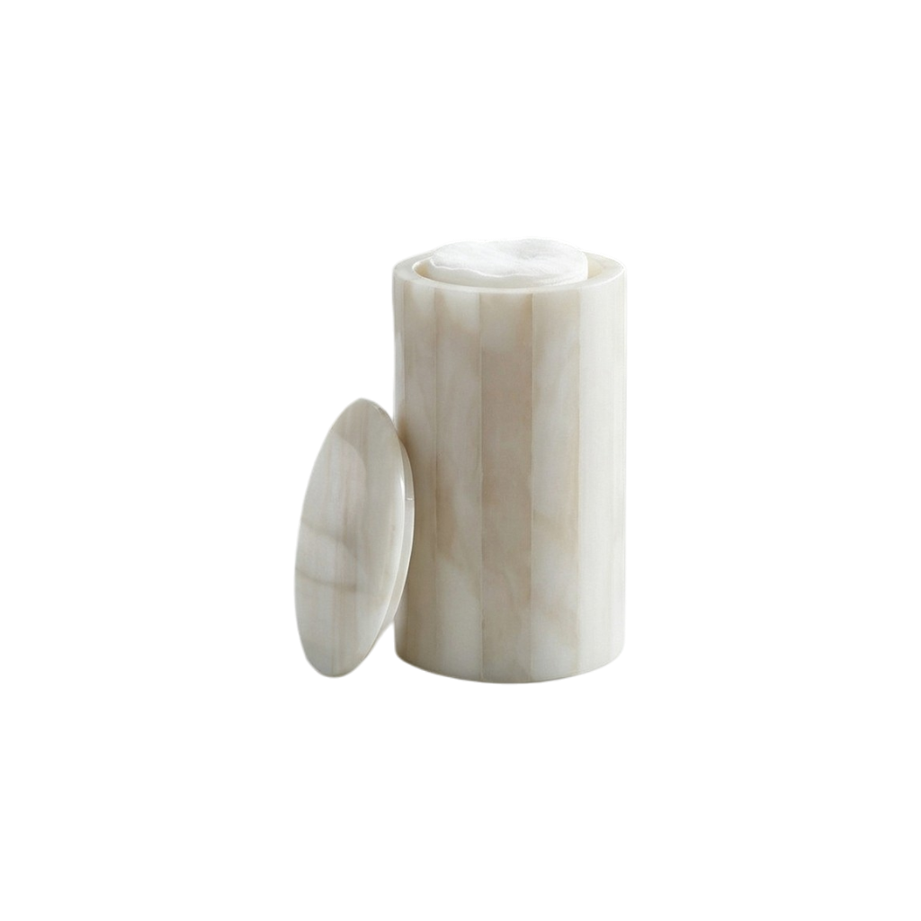 Round Marble Container