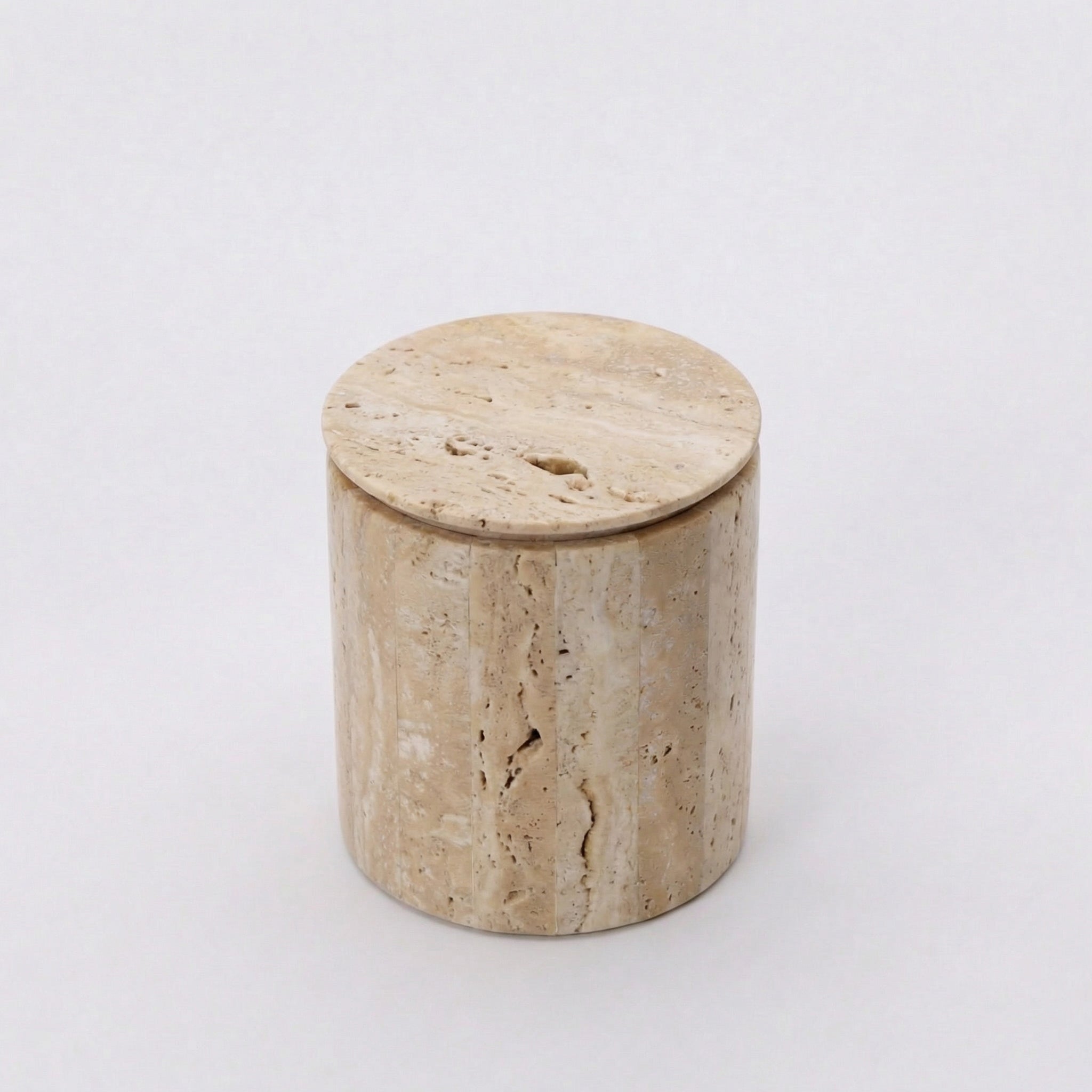 Round Marble Container