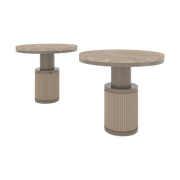 SLIMA SIDE TABLE - BEIGE