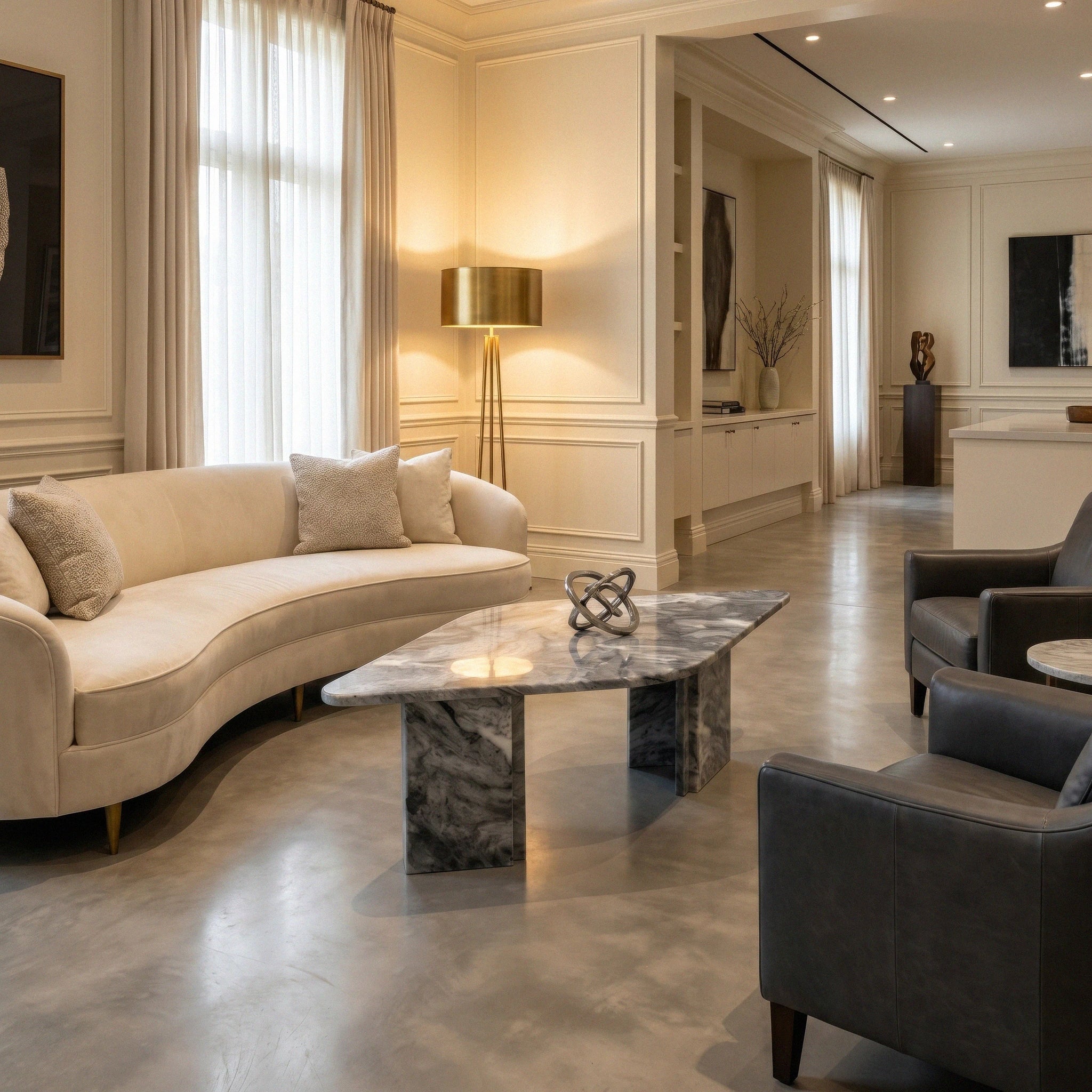 SAMUEL COFFEE TABLE - Marbeya Charm