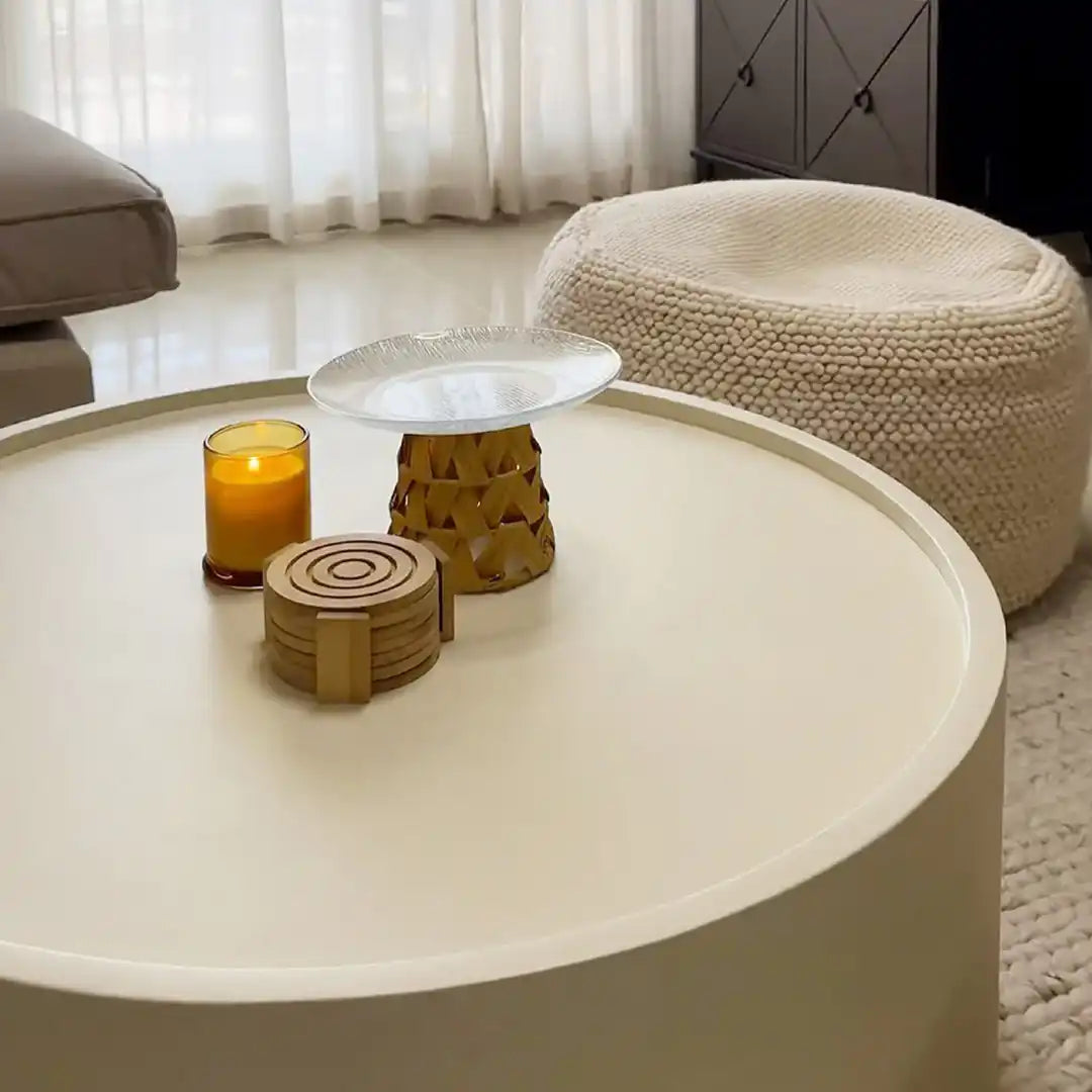 TERRA MICROCEMENT COFFEE TABLE - Marbeya Charm