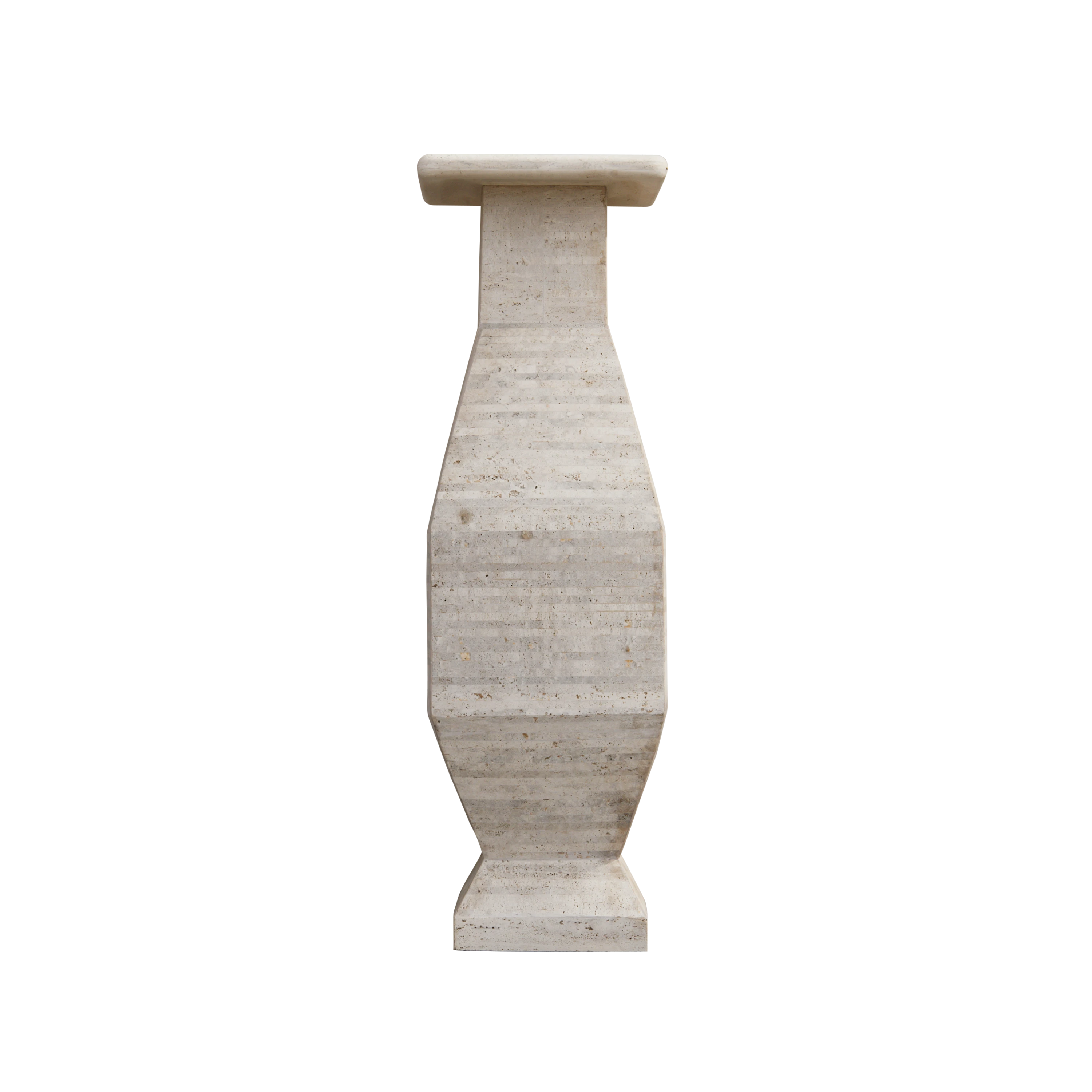 Totem Travertine Vase