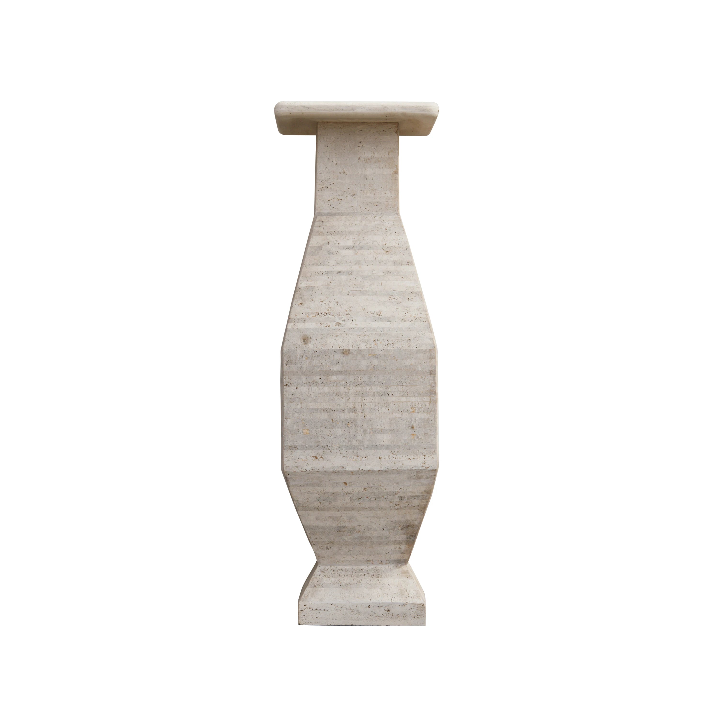 Totem Travertine Vase