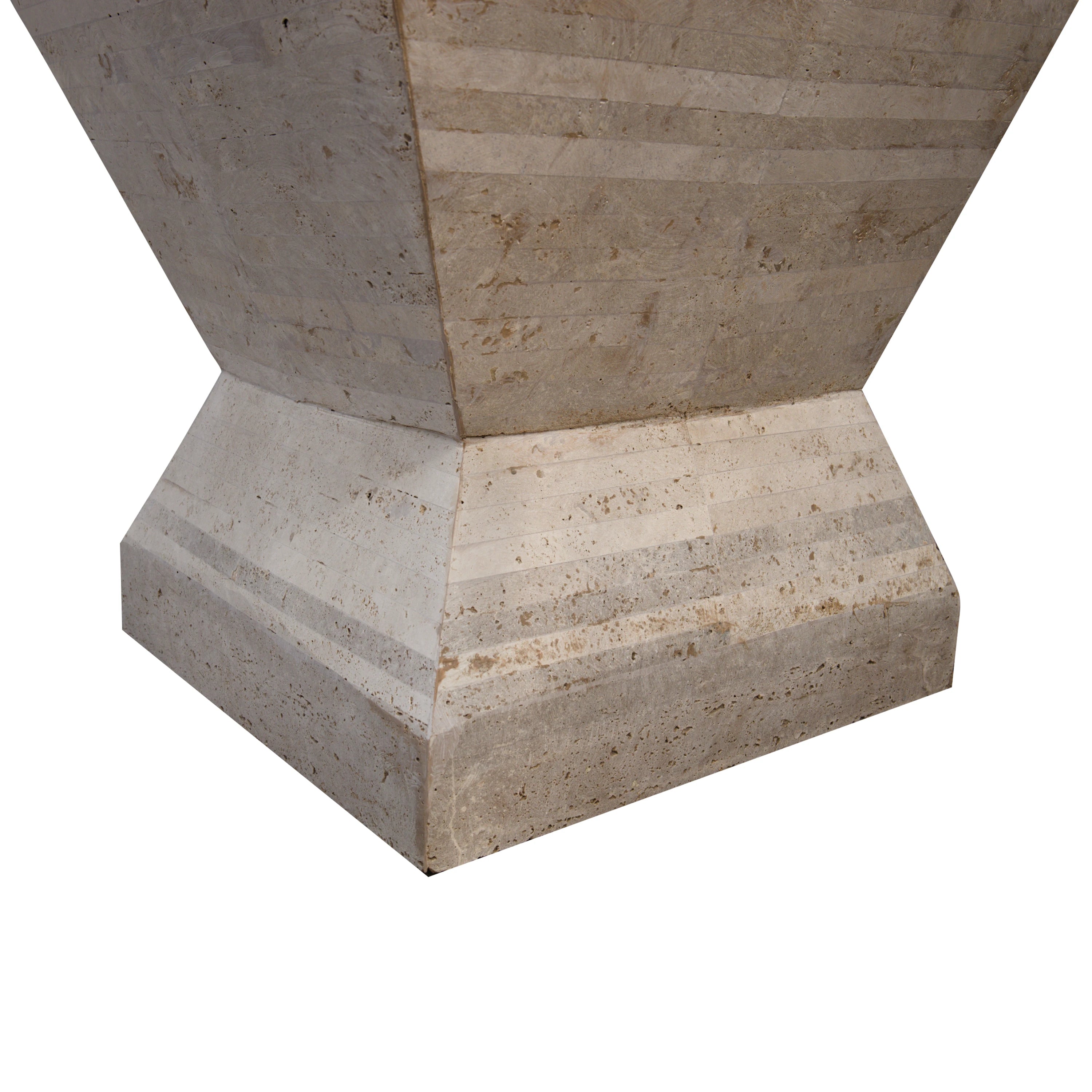Totem Travertine Vase