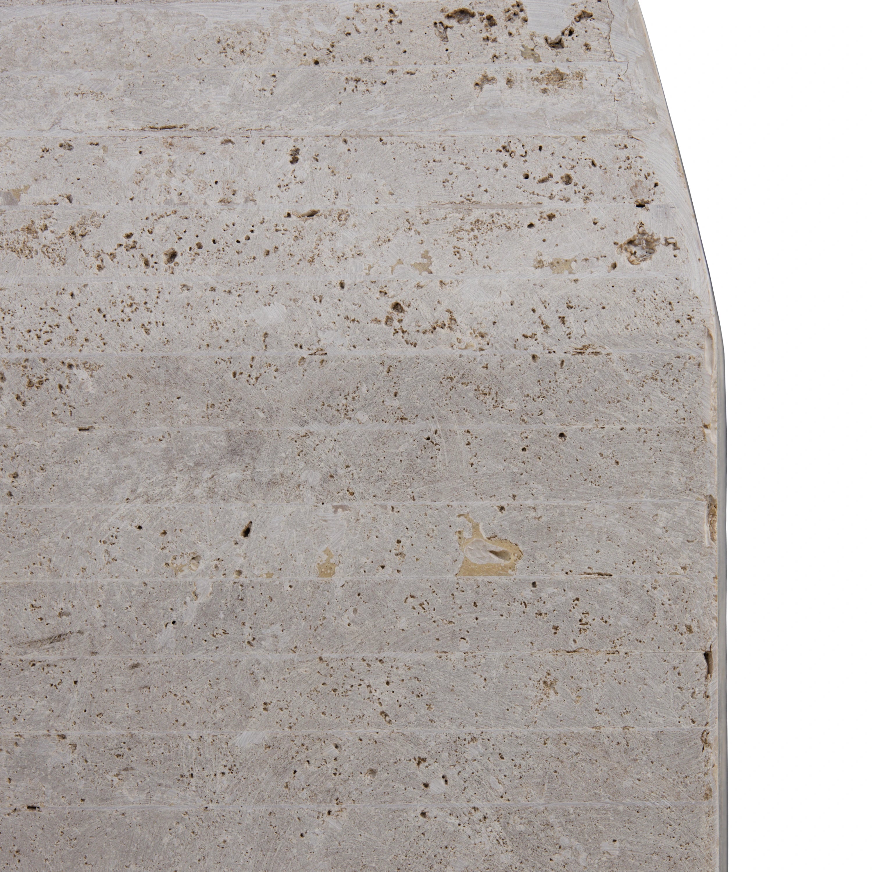 Totem Travertine Vase
