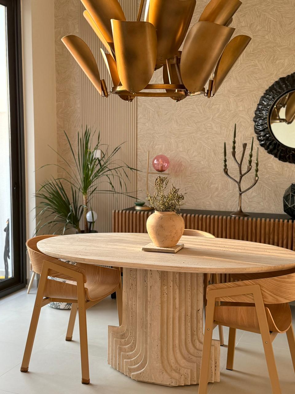 TRISSA OVAL DINING TABLE