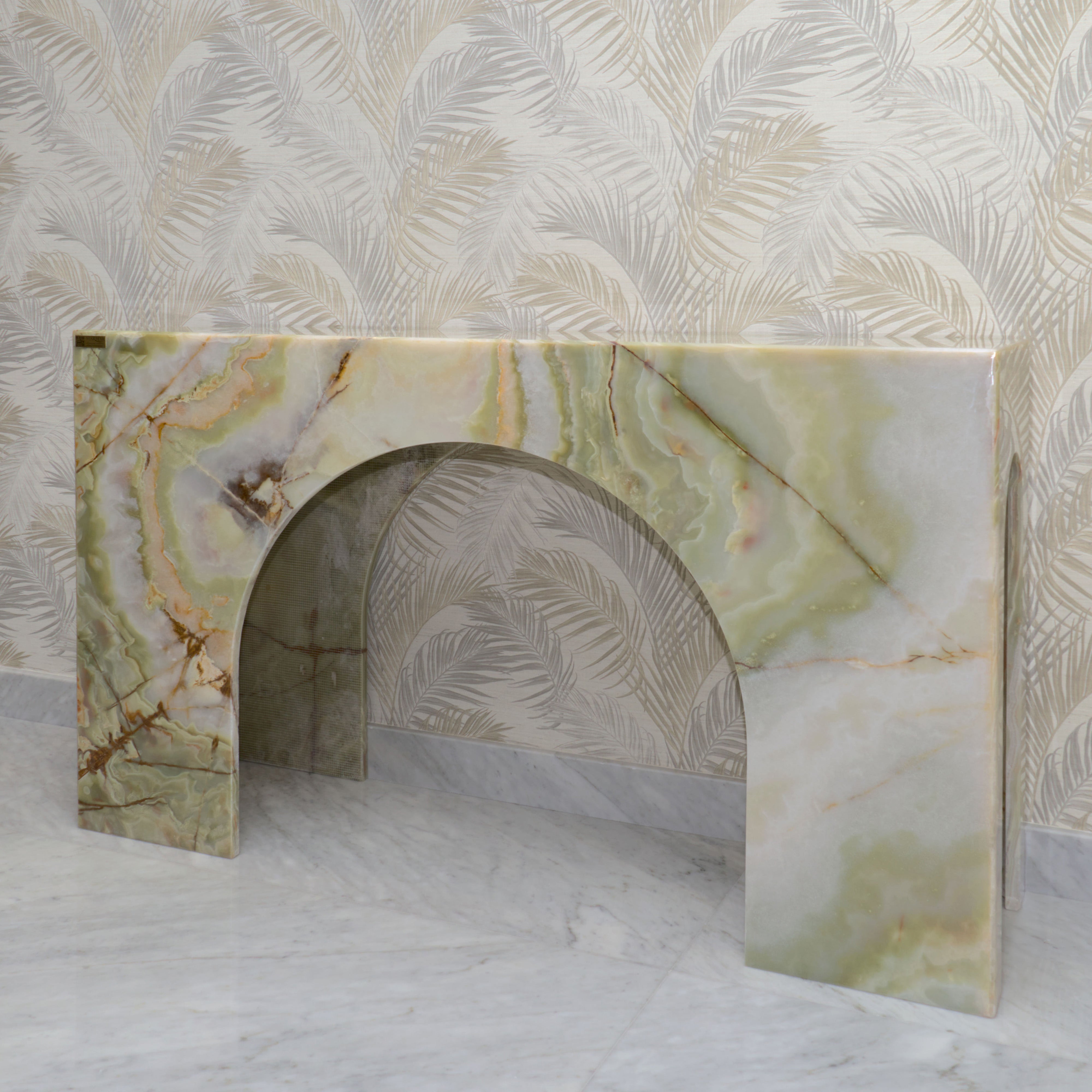 Valmere Onyx Console Table
