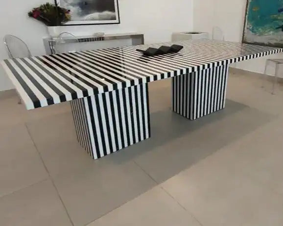 ZIBRESSE DINING TABLE - Marbeya Charm