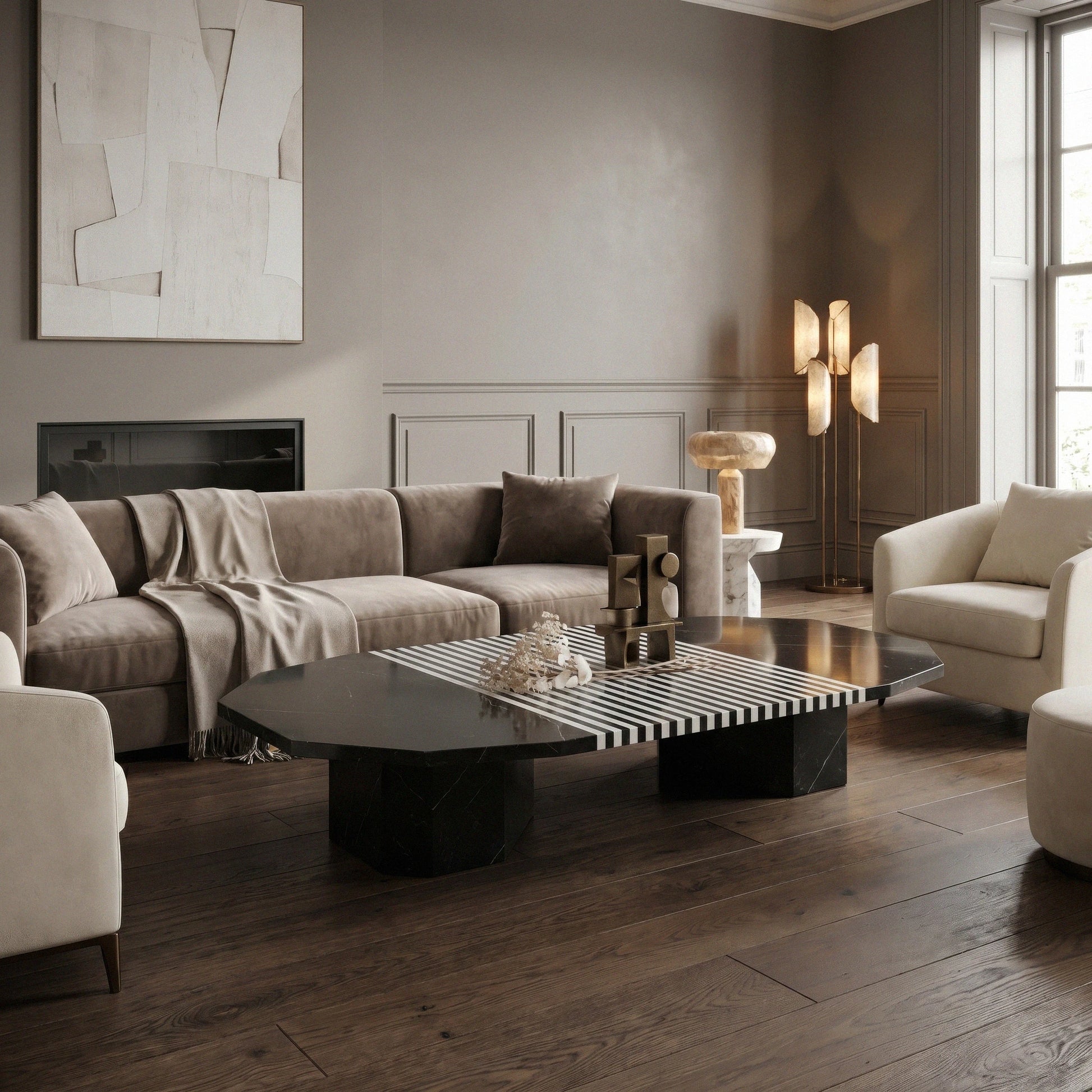 ZIBRESSE COFFEE TABLE - Marbeya Charm